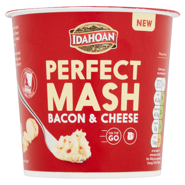 Idahoan Perfect Mash Bacon & Cheese 55g