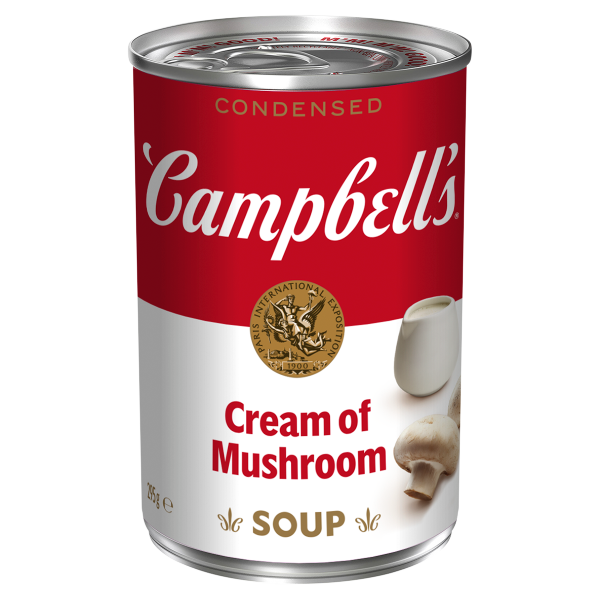 Campbells Condensed Cream of Mushroom Soup 6x295g