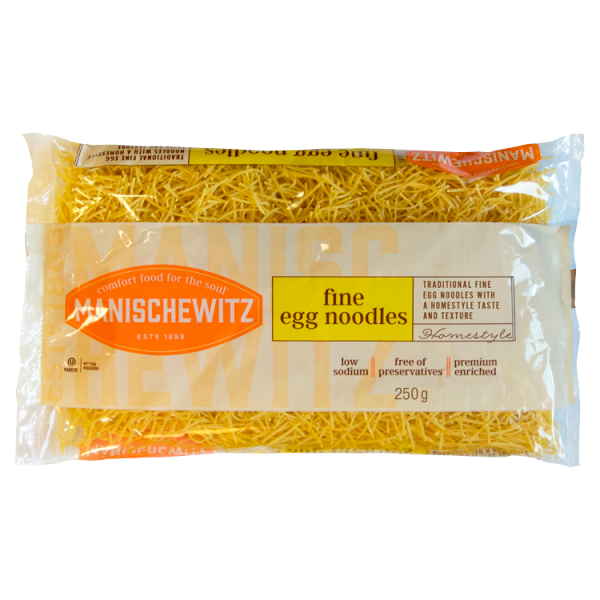 Manischewitz Fine Egg Noodles 250g
