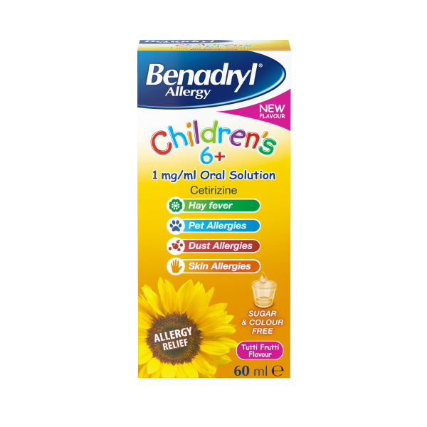 Benadryl Allergy Syrup Children