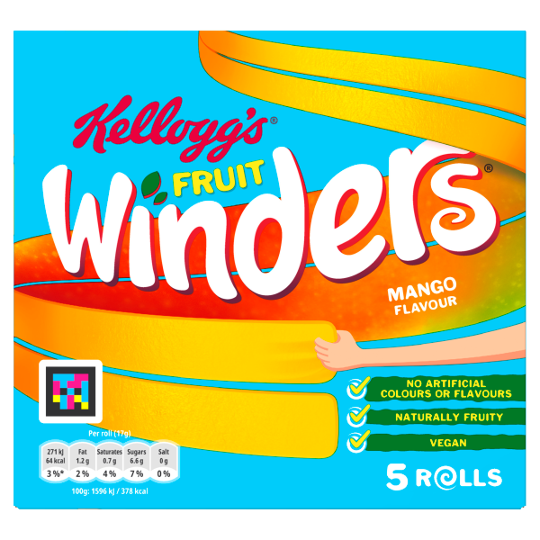 Kellogg's Mango Fruit Winder 5x17g
