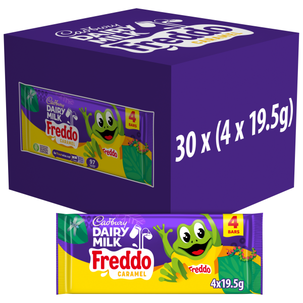 Cadbury Freddo Caramel 4 Pack 78g