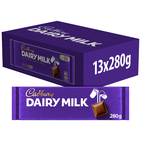 Cadbury Dairy Milk 280g