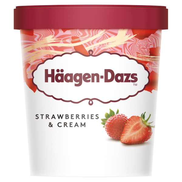 Haagen-Dazs Strawberries & Cream 460ml