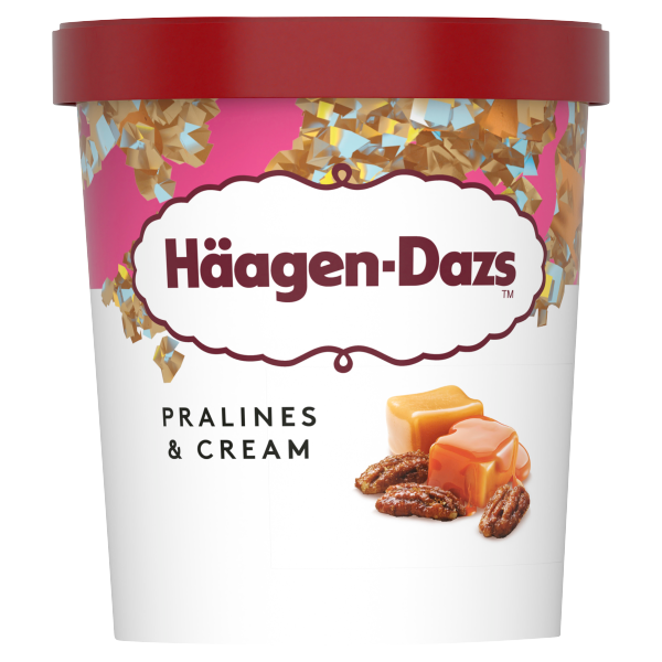 Haagen-Dazs Obsessions Pralines & Cream 460ml