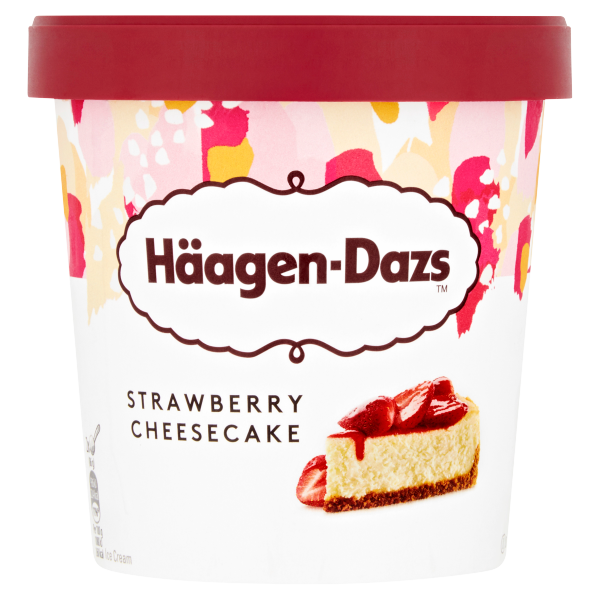 Haagen-Dazs Obsessions Strawberry Cheesecake 460ml