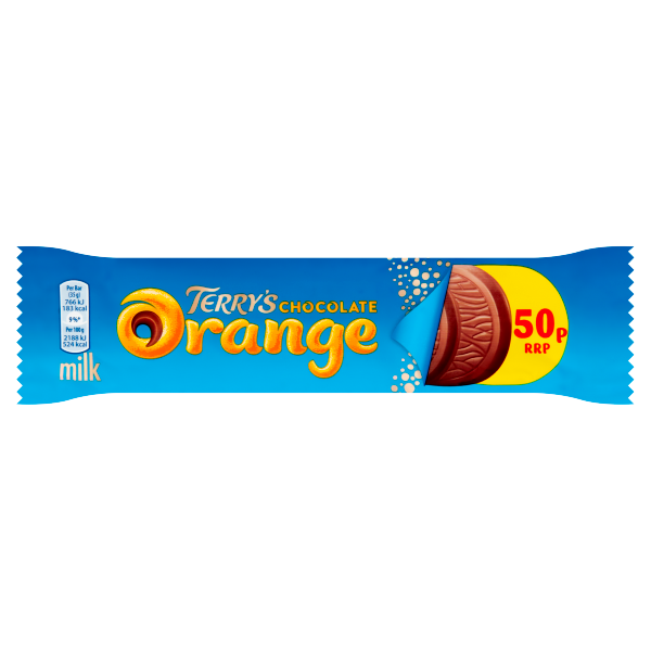 Terry's Chocolate Orange Bar Milk PM50p 35g We Get Any Stock