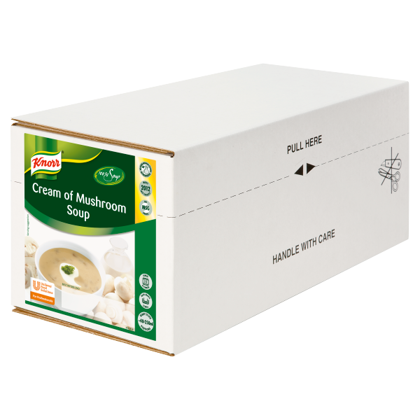 Knorr 100% Soup Cream Mushroom 2.5kg