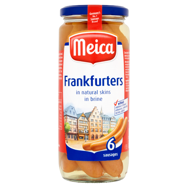Meica Frankfurters 6 Sausages 520g