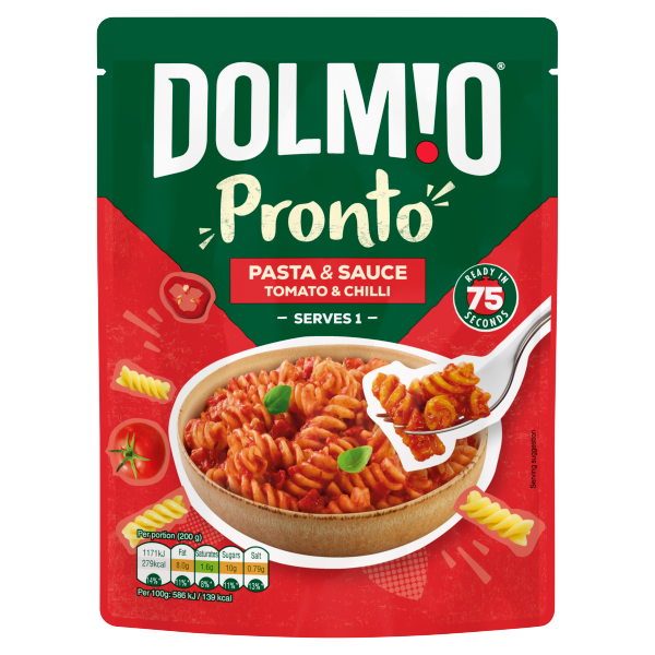 DOLMIO Pasta Pronto Tom & Chilli 6 x200g We Get Any Stock