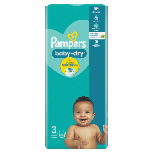 Pampers 50 hot sale pack