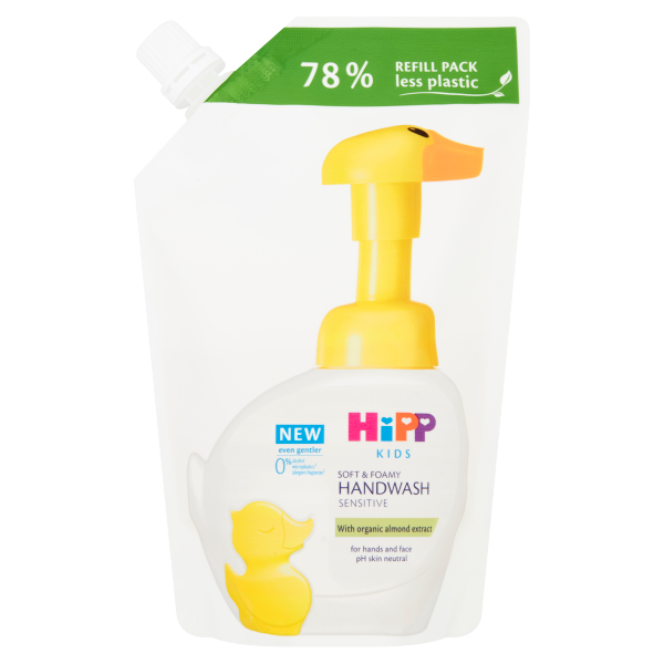 Hipp Kids Soft & Foamy Handwash Duck Refill 250ml