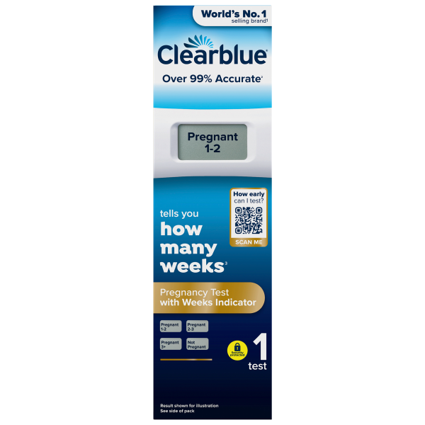 Clearblue Digital Pregnancy Test 1s