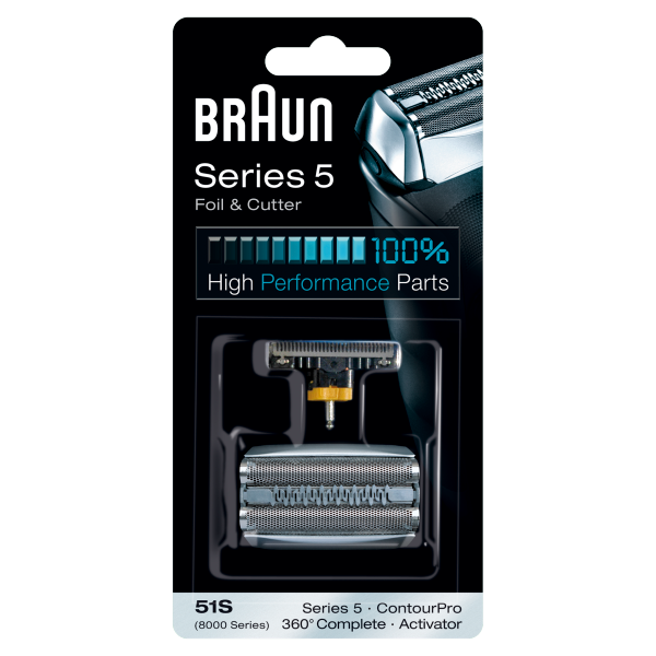 Braun Replacement Part 51s Foil & Cutter Pack Silver We Get Any Stock