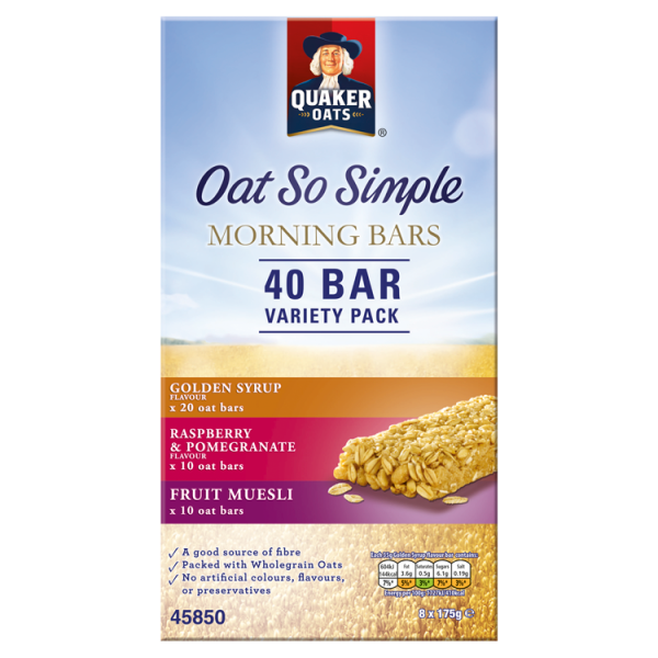 Quaker Oat So Simple Variety Morning Bars 40 Pack We Get Any Stock