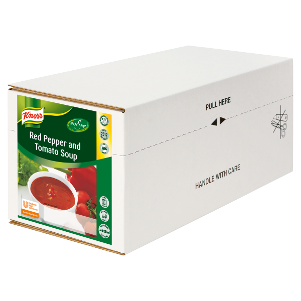 Knorr 100% Soup Red pepper Tomato 2.5kg