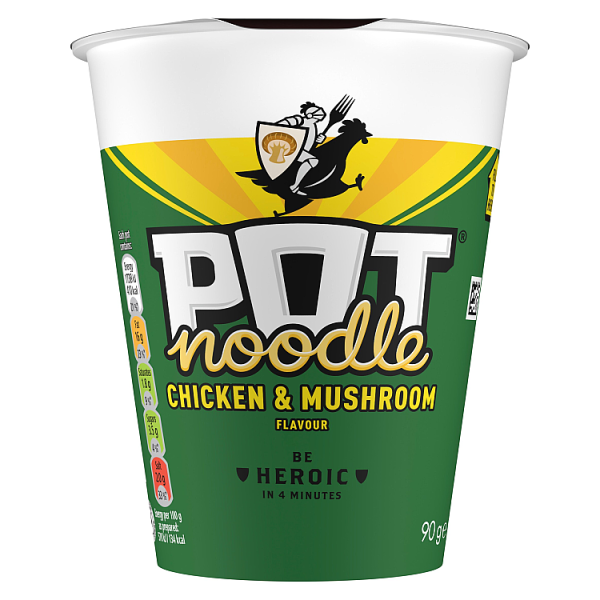 Pot Noodle Chicken & Mushroom  90g