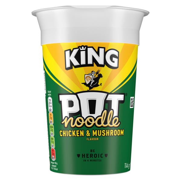 Pot Noodle Chicken & Mushroom King 114 g