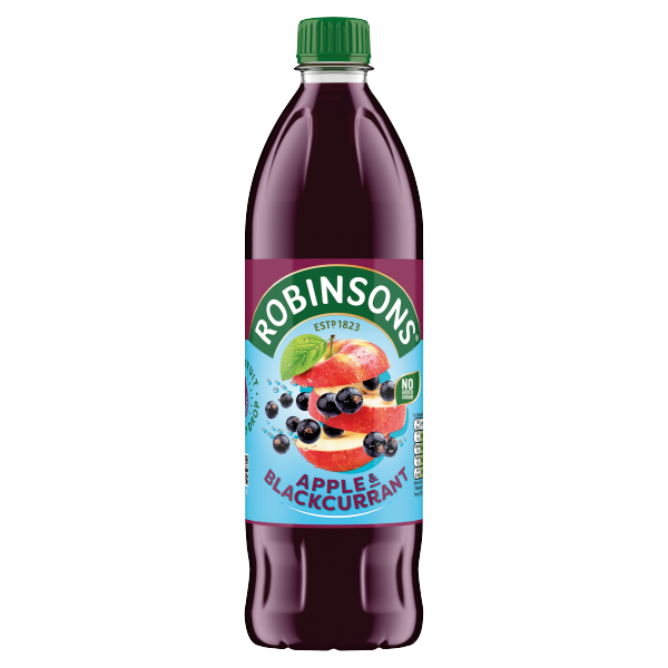 Robinsons Apple & Blackcurrant No Added Sugar Squash 1L