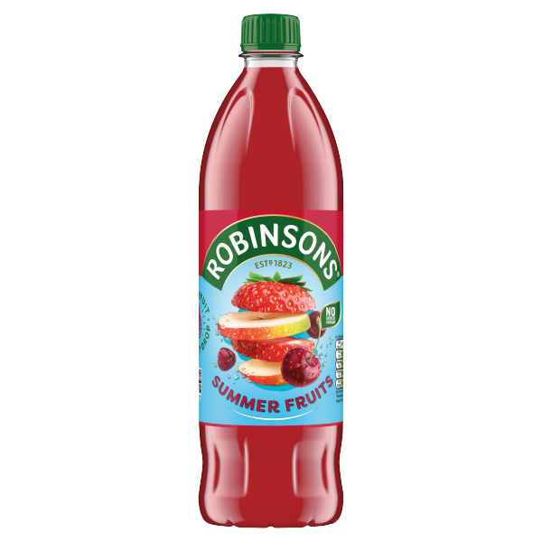 Robinsons Double Concentrate No Added Sugar Summer Fruits Squash 1L