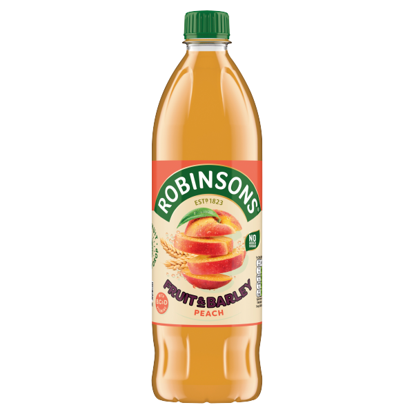 Robinsons Fruit & Barley with Vitamins Peach Squash 1L