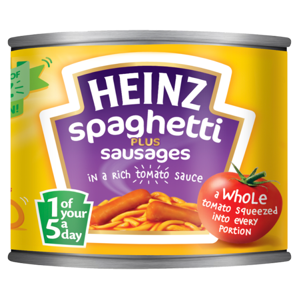 Heinz Spaghetti & Sausages 200g