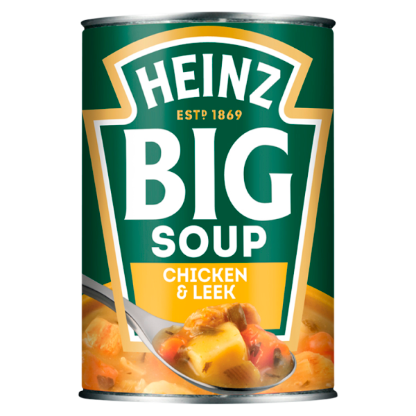 Heinz Big Soup Chicken & Leek 400g