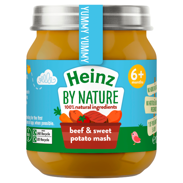 Heinz Beef & Sweet Potato Mash 120g