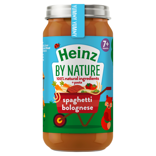 Heinz 7+ Months By Nature Spaghetti Bolognese 200g