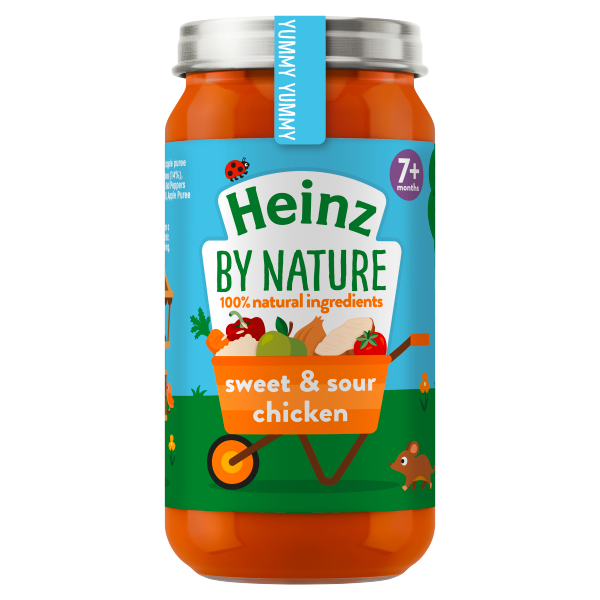 Heinz 7+ Months By Nature Sweet & Sour Chicken 200g
