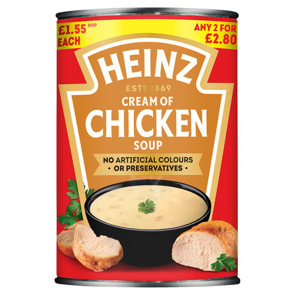 Heinz Cream of Chicken Soup 400g We Get Any Stock