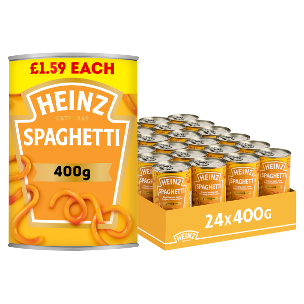 Heinz Spaghetti Pmp £1.59 400g
