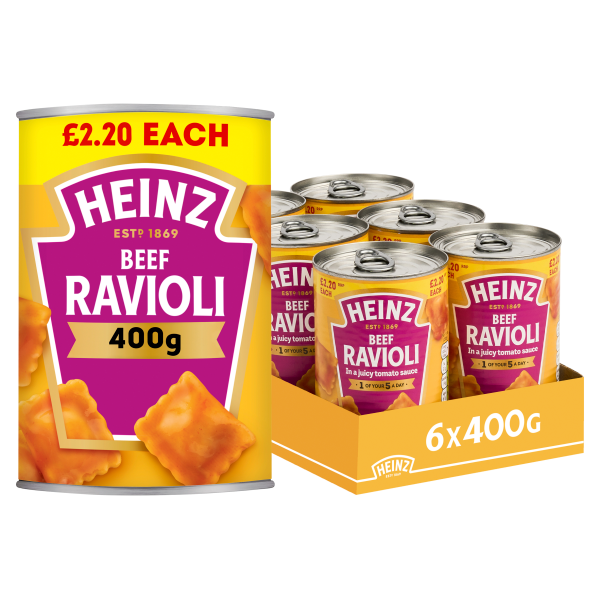 Heinz Ravioli Pmp £2.20 400g
