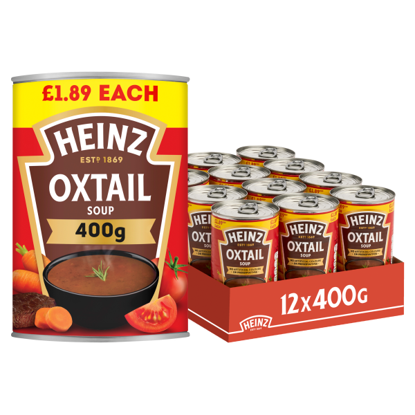 Heinz Oxtail Soup Pmp £1.89 400g