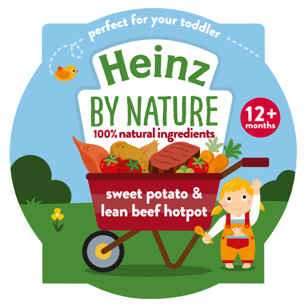 Heinz Sweet Potato & Lean Beef Hotpot Baby Food Tray 1+ Year 200g
