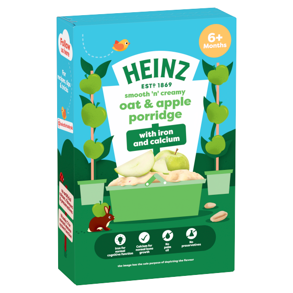 Heinz Oat & Apple Porridge 6+ Months 125g