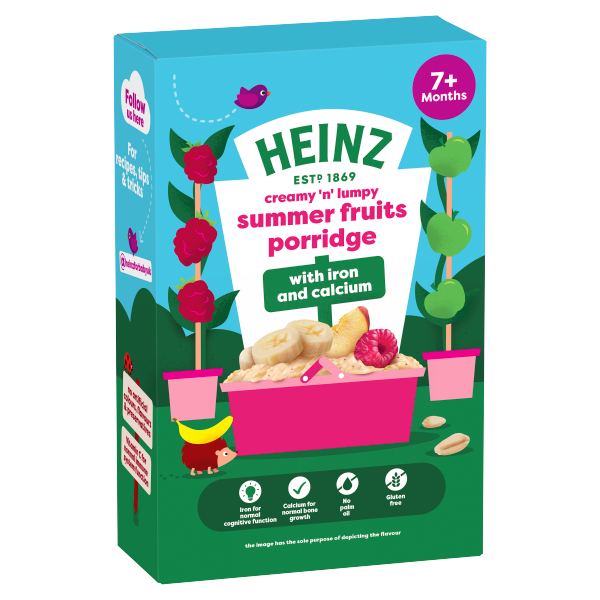 Heinz Summer Fruits Porridge 7+ Months 200g