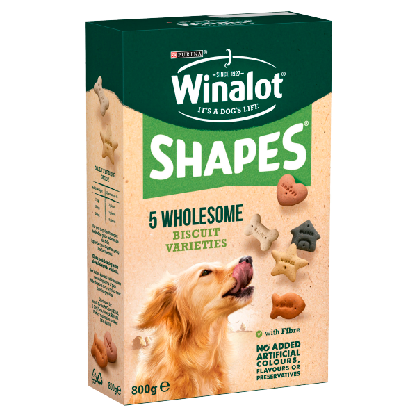 WINALOT Shapes Dog Treat Biscuits 800g