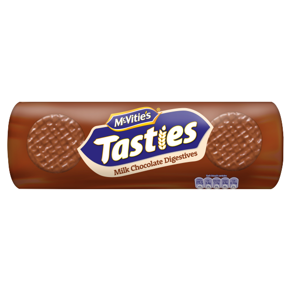 McVitie's Tasties Milk Chocolate Digestives 300g