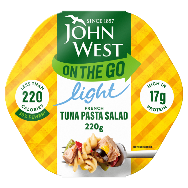 John West On the Go French Tuna Pasta Salad 220g