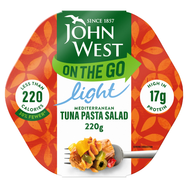 John West On The Go Mediterranean Tuna Pasta Salad 220g