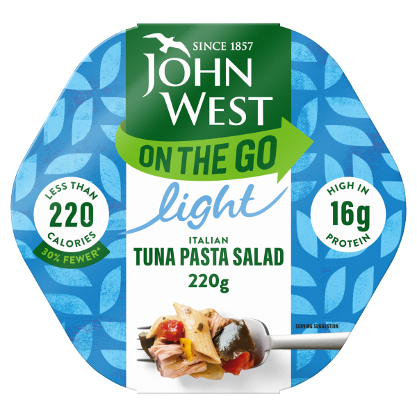 John West On the Go Italian Tuna Pasta Salad 220g