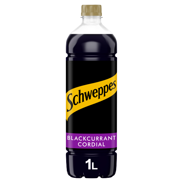 Schweppes Blackcurrant Cordial 1L