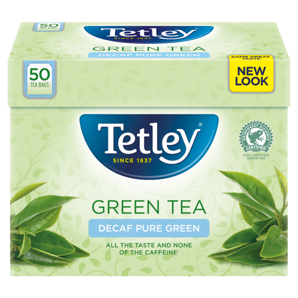 Tetley Decaf Green Tea Bags x50