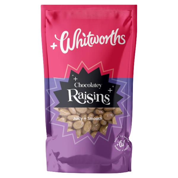 Whitworths Chocolate Coated Raisins 115g