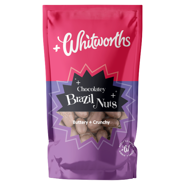 Whitworths Choc Coated Brazil Nuts 95g