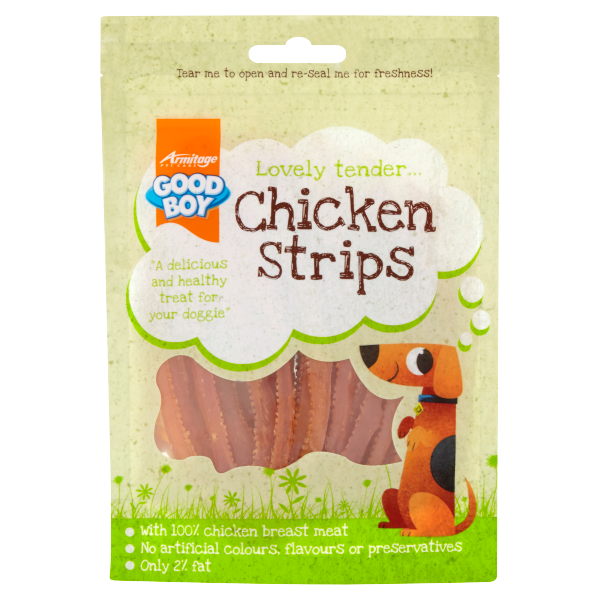 Chewy chicken clearance strips