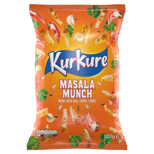 Kurkure Masala Munch Sharing Snacks Crisps 100g