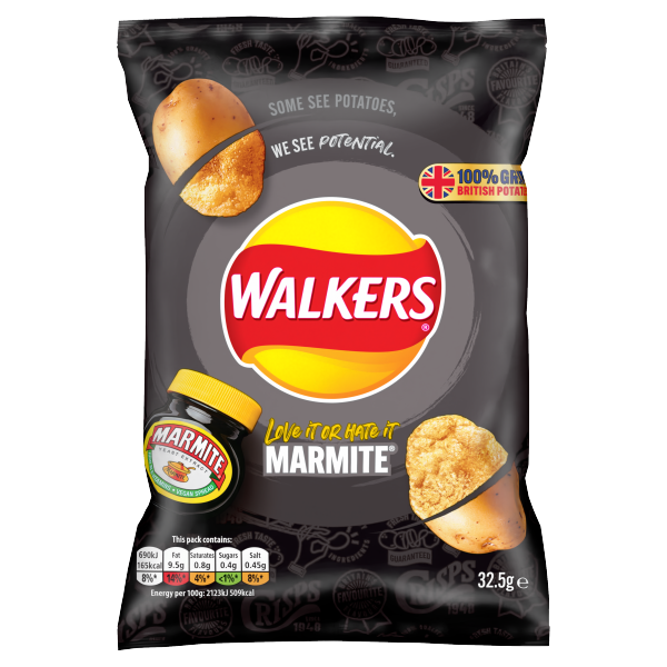 Walkers Marmite Crisps 32.5g We Get Any Stock