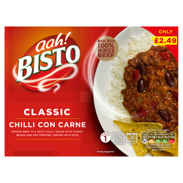 Bisto Classic Chilli Con Carne 375g